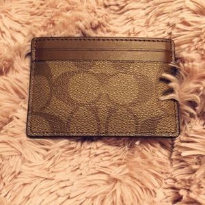 Coach Accessories - Coach cardholder brown Coach Accessories - Coach cardholder brown